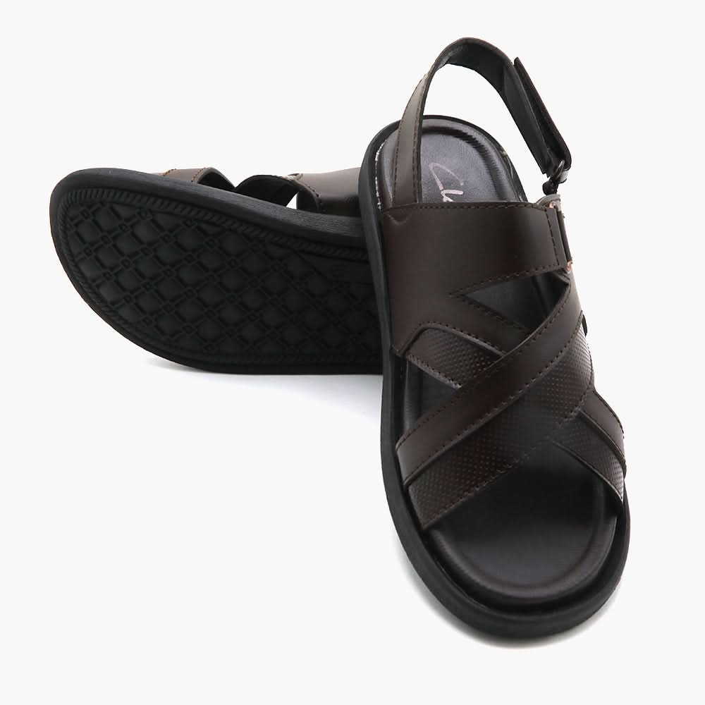 Men's Sandal - Brown, Men's Sandals, Chase Value, Chase Value