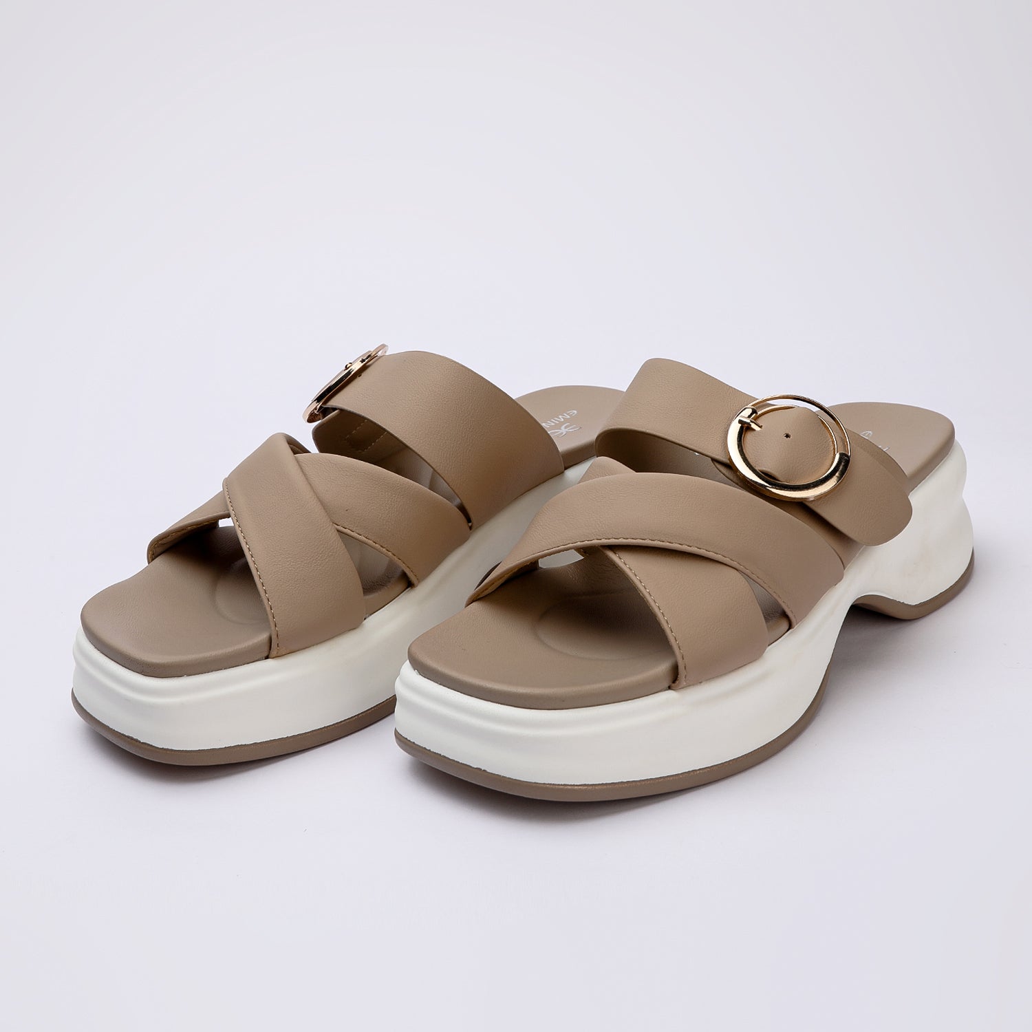 Eminent Women's Softy Slipper - Khaki, Women Slippers, Chase Value, Chase Value