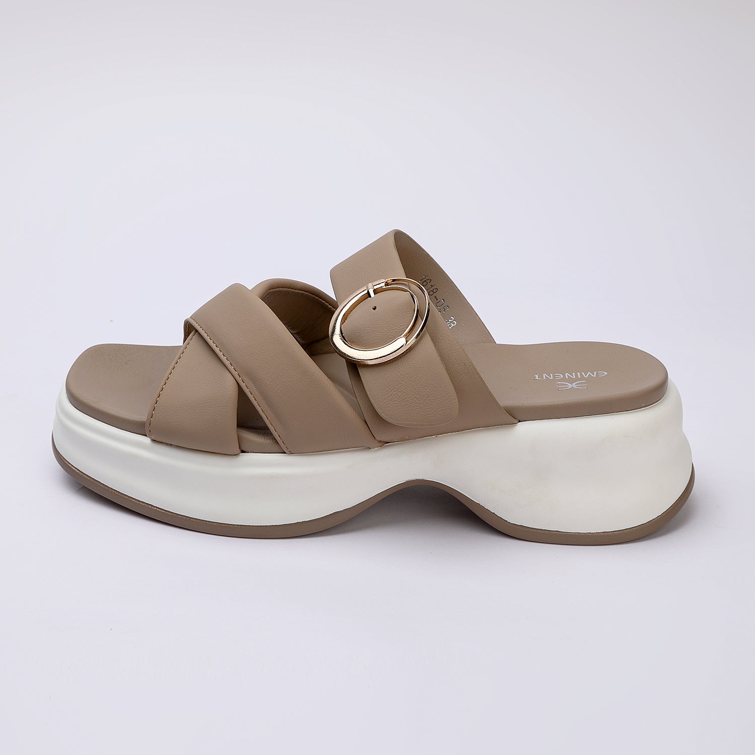 Eminent Women's Softy Slipper - Khaki, Women Slippers, Chase Value, Chase Value