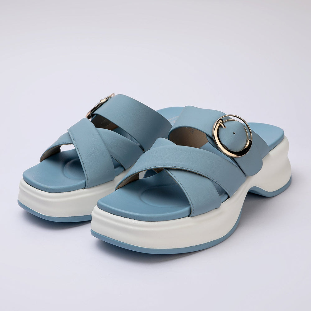 Eminent Women's Softy Slipper - Blue, Women Slippers, Chase Value, Chase Value