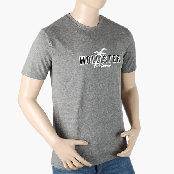 Men's Half Sleeves T-Shirt  - Grey
