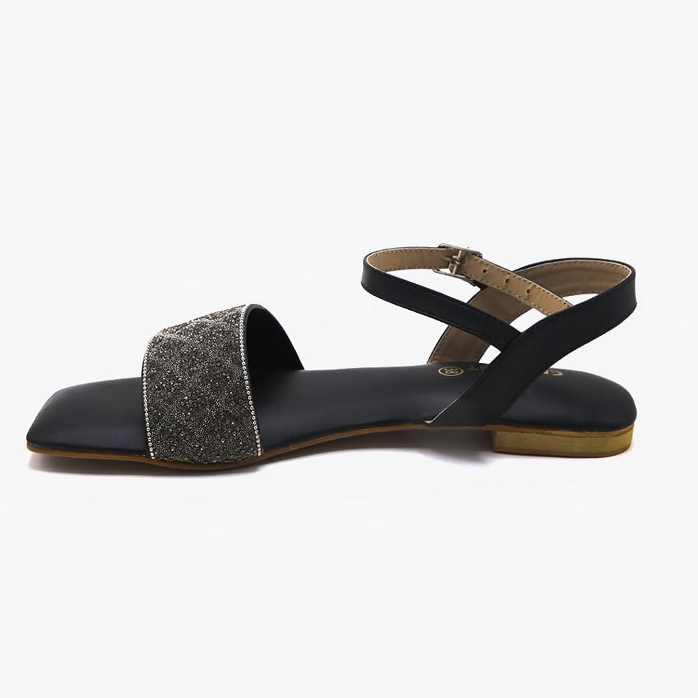 Women's Sandal - Black, Women Sandals, Chase Value, Chase Value