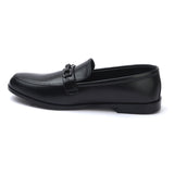 Valuable Perforated Leather - Classic Black Men’s Loafers, Men's Formal Shoes, Chase Value, Chase Value