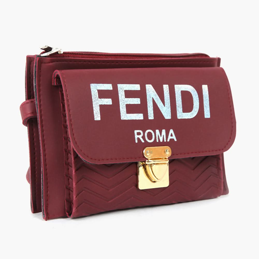 Women's Shoulder - Burgundy, Women Bags, Chase Value, Chase Value
