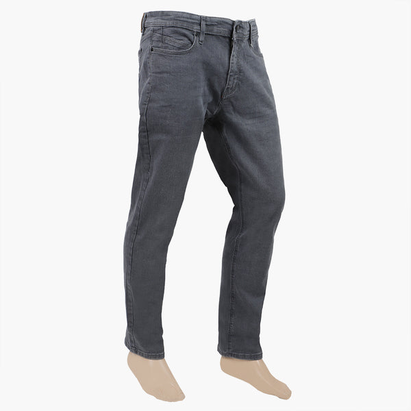Men's Casual Stretch Denim Pant - Grey