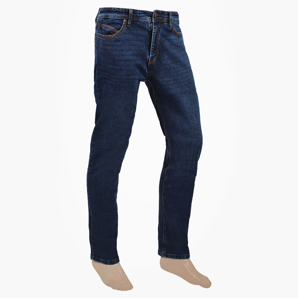 Men's Casual Stretch Denim Pant - Dark Blue, Men's Casual Pants & Jeans, Chase Value, Chase Value