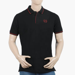 Eminent Men's Polo Half Sleeves T-Shirt - Black