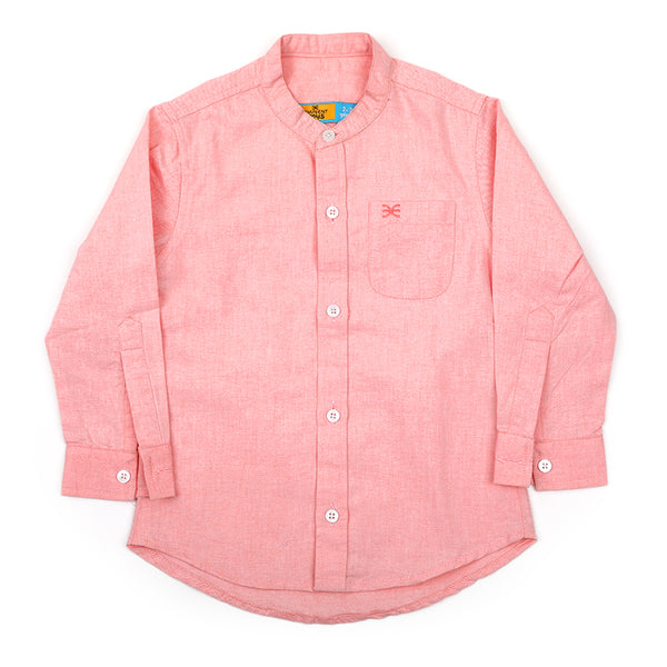 Eminent Boys Casual Shirt - Peach