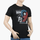 Men's Round Neck Half Sleeves Printed T-Shirt - Fawn, Men's T-Shirts & Polos, Chase Value, Chase Value