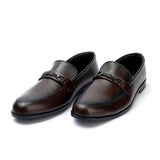Valuable Perforated Leather - Classic Brown Men’s Loafers, Men's Formal Shoes, Chase Value, Chase Value