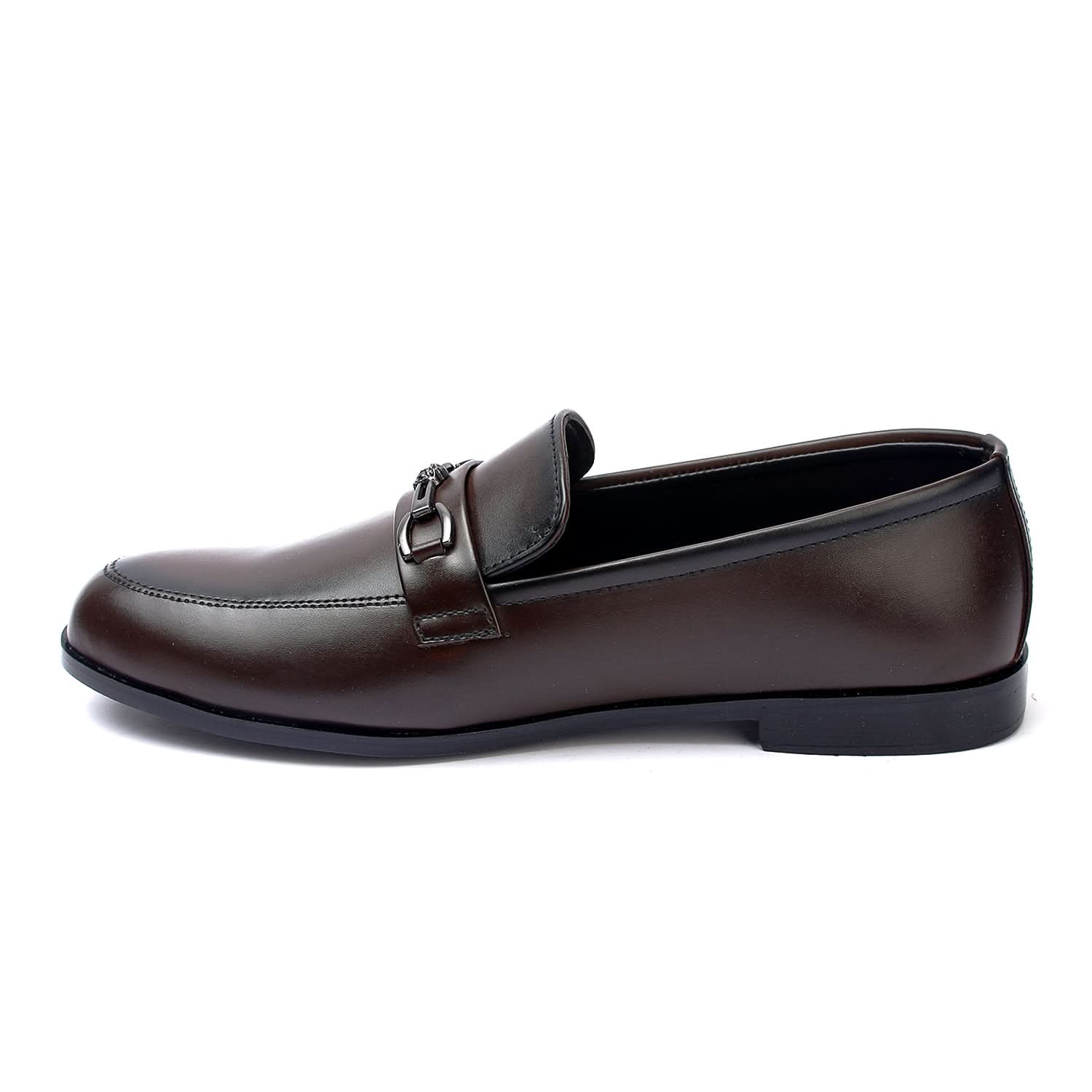 Valuable Perforated Leather - Classic Brown Men’s Loafers, Men's Formal Shoes, Chase Value, Chase Value
