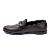 Valuable Perforated Leather - Classic Brown Men’s Loafers, Men's Formal Shoes, Chase Value, Chase Value