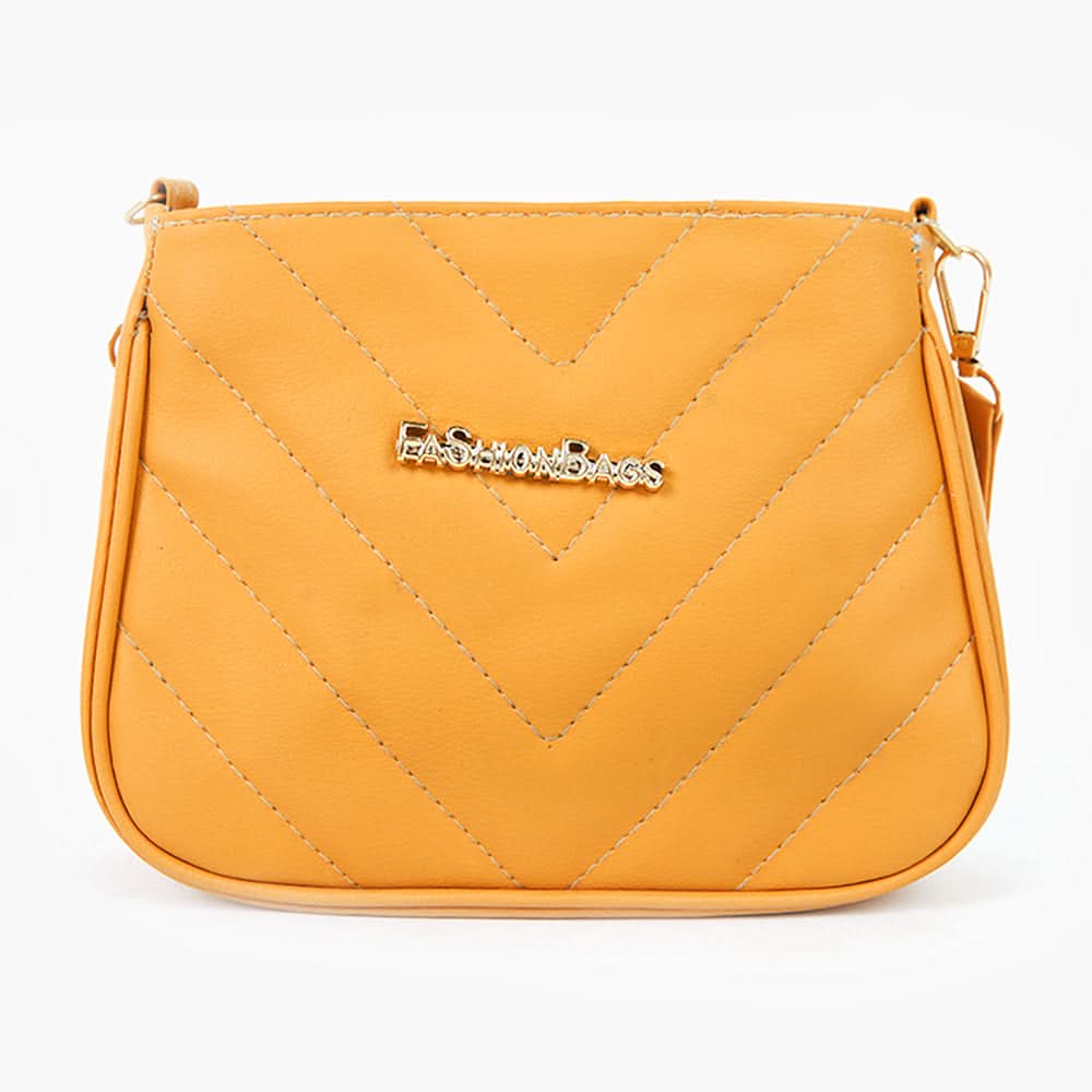 Women's Shoulder - Mustard, Women Bags, Chase Value, Chase Value