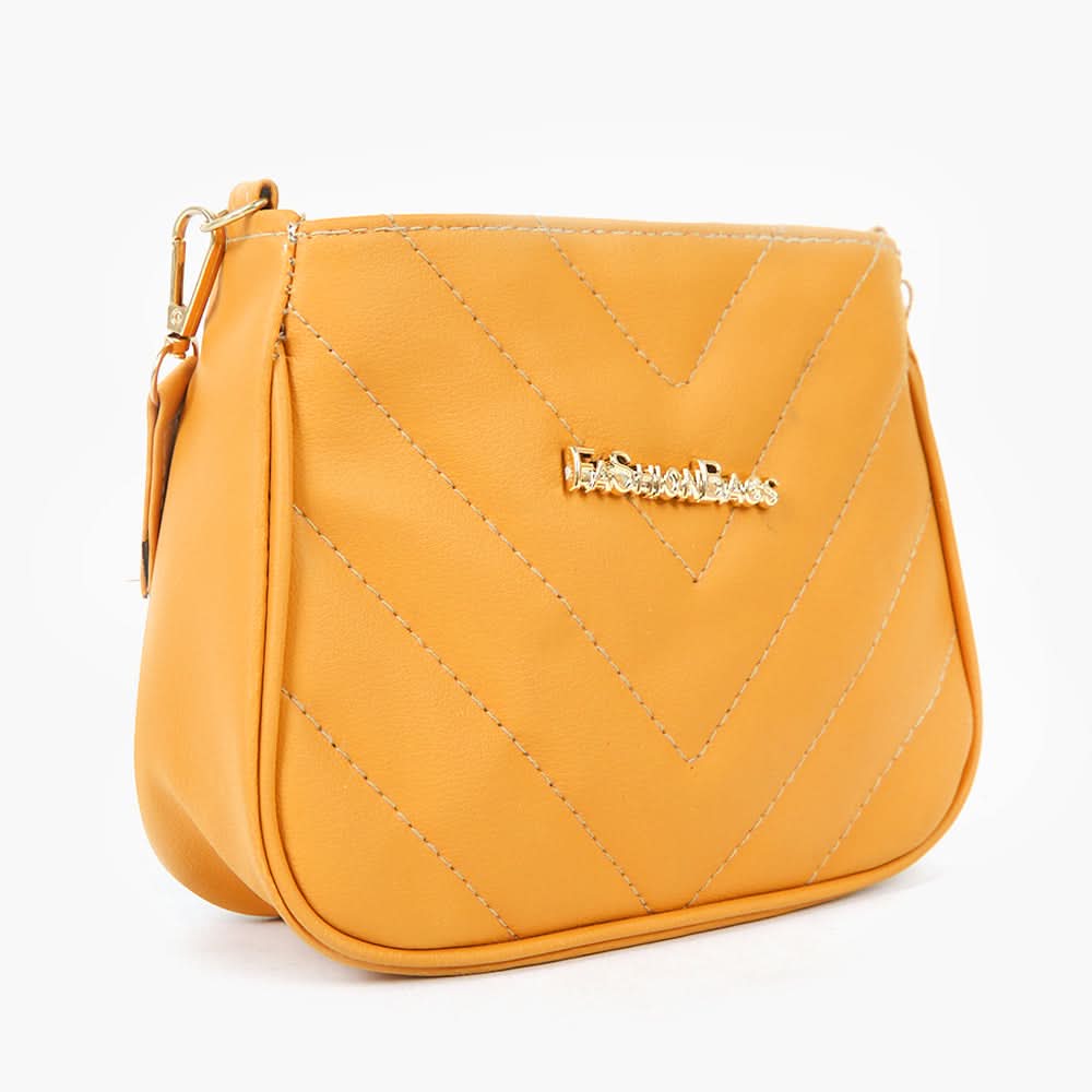 Women's Shoulder - Mustard, Women Bags, Chase Value, Chase Value