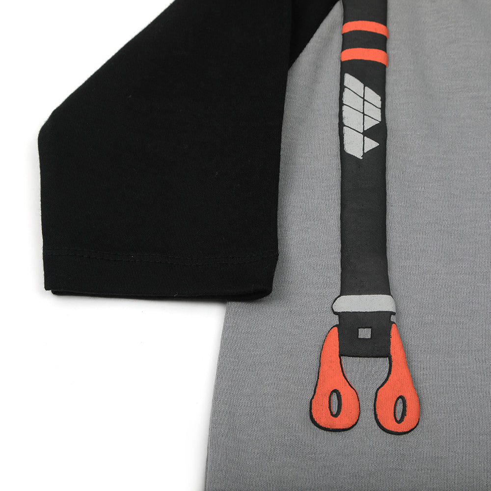 Eminent Newborn Boys Full Sleeves Romper - Grey, Newborn Boys Rompers, Eminent, Chase Value