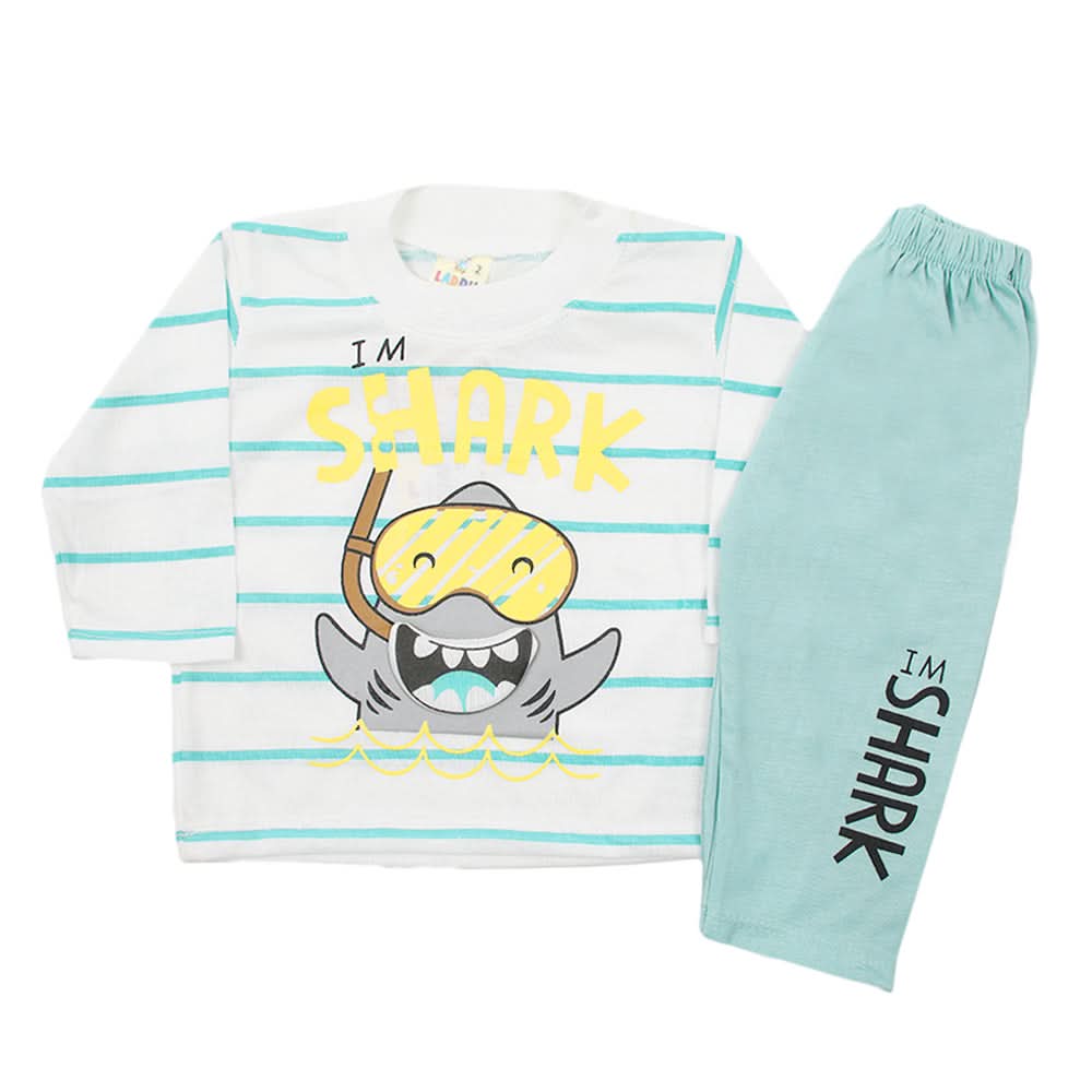 Newborn Boys Full Sleeves Suit - Sea Green, Newborn Boys Sets & Suits, Chase Value, Chase Value
