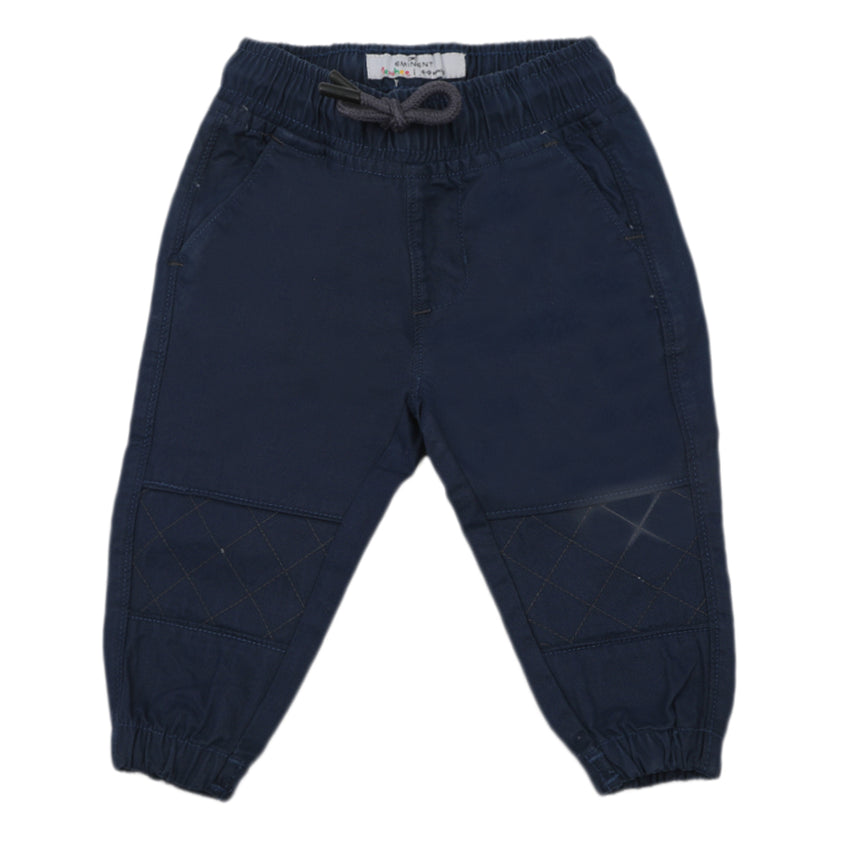 Eminent Newborn Boys Cotton Pant - Navy Blue