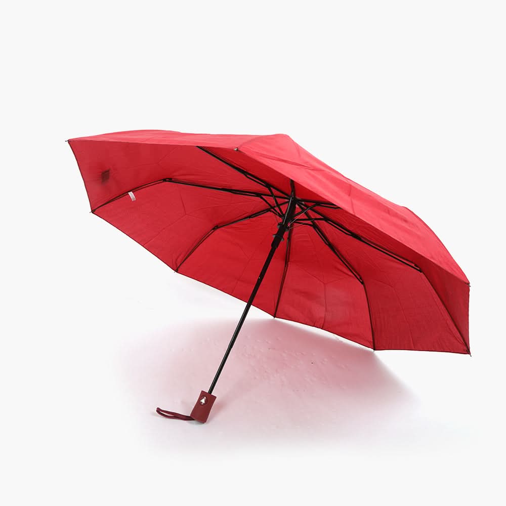 Umbrella Folding with Pouch - Maroon, Umbrellas, Chase Value, Chase Value