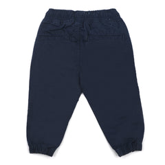 Eminent Newborn Boys Cotton Pant - Navy Blue