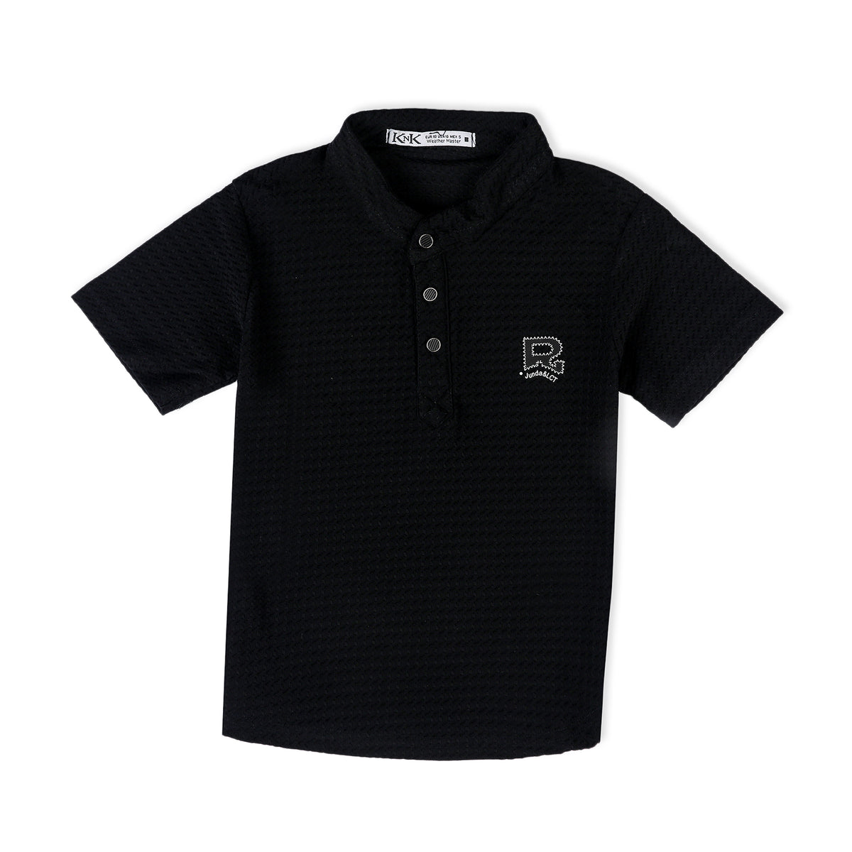 Boys Half Sleeves Sherwani Collar T-Shirt, Boys T-Shirts, Chase Value, Chase Value