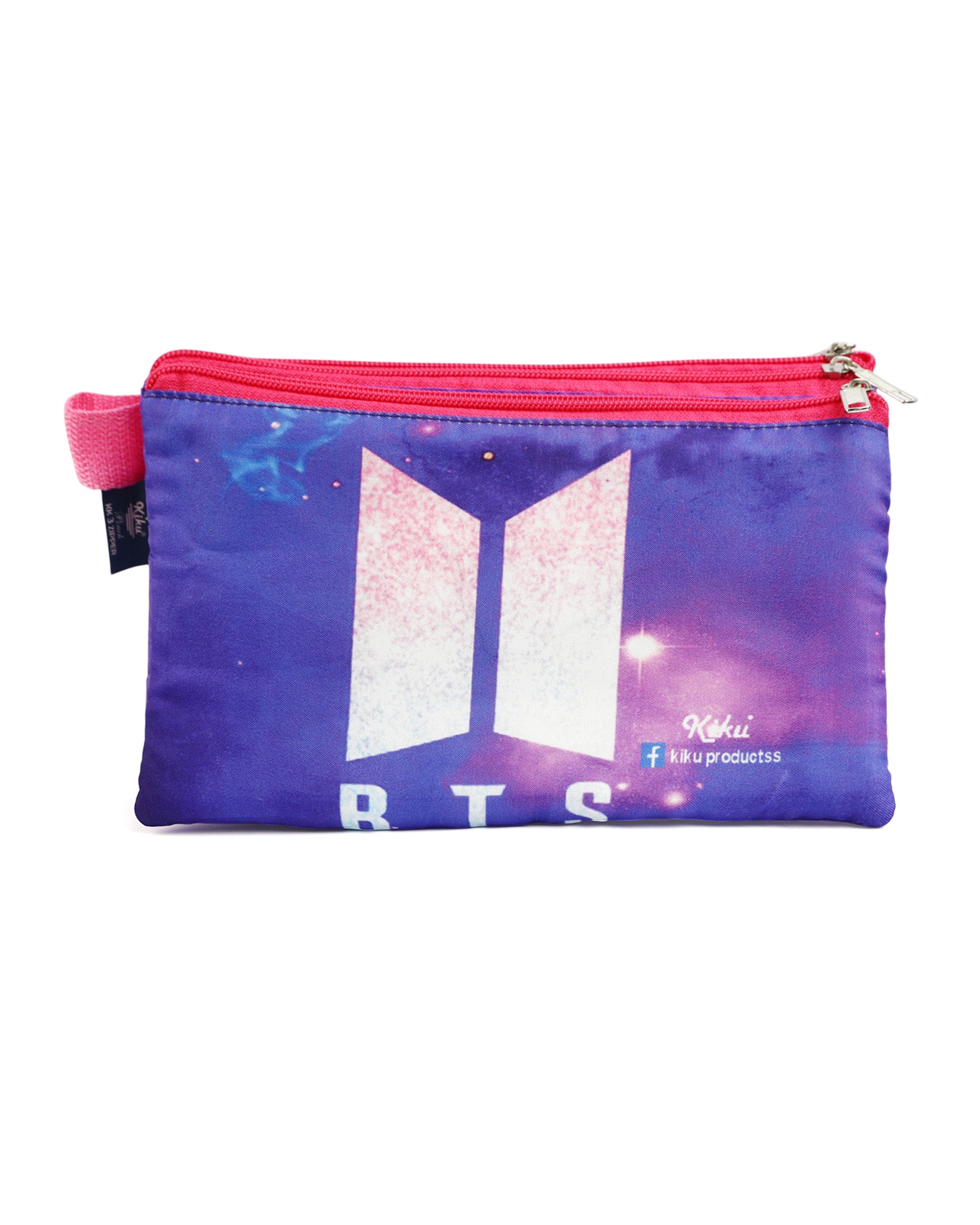 Pencil Pouch - Three Zipper