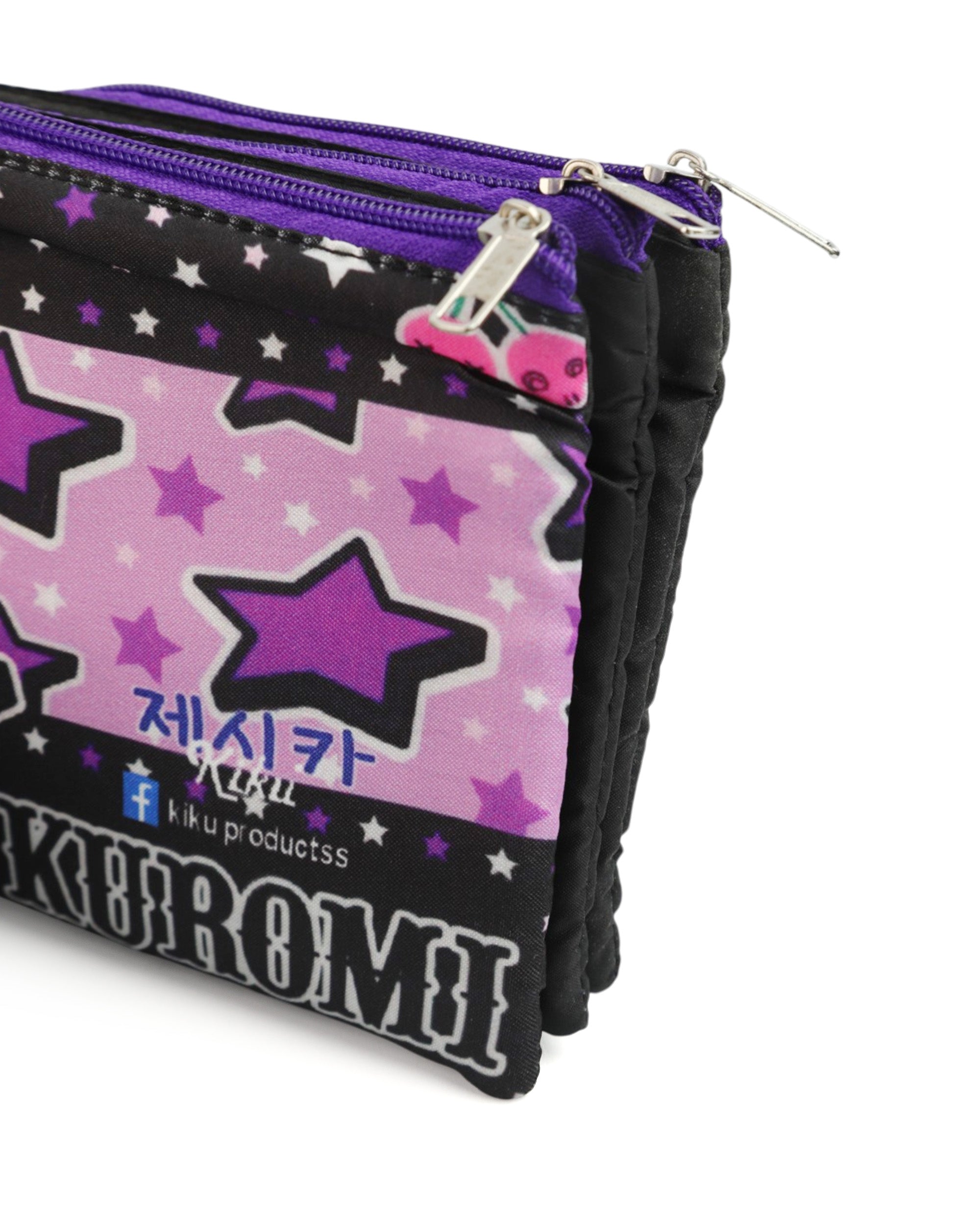 Pencil Pouch - Three Zipper