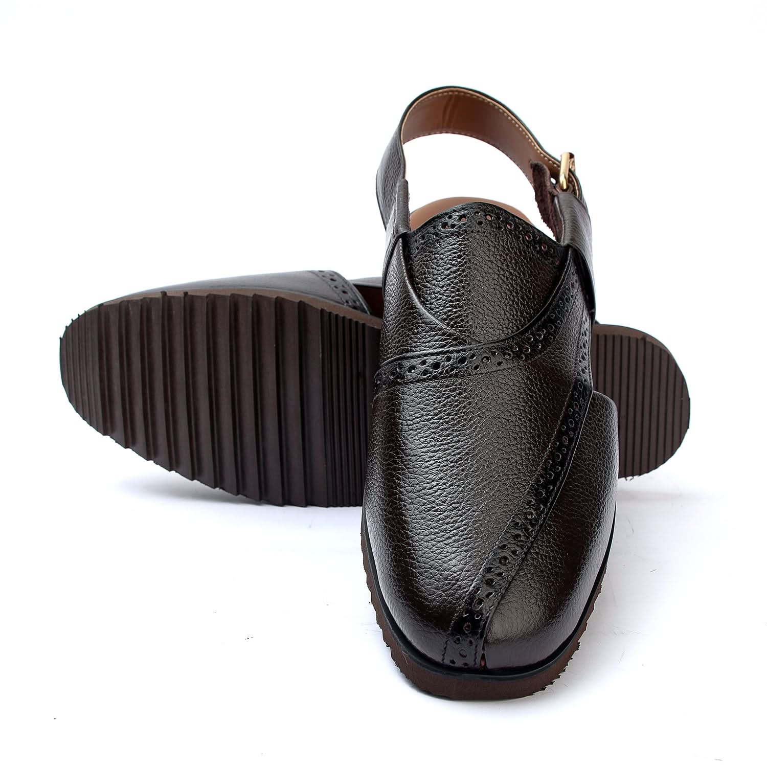 Men's Peshawari Sandal - Brown, Men's Sandals, Chase Value, Chase Value