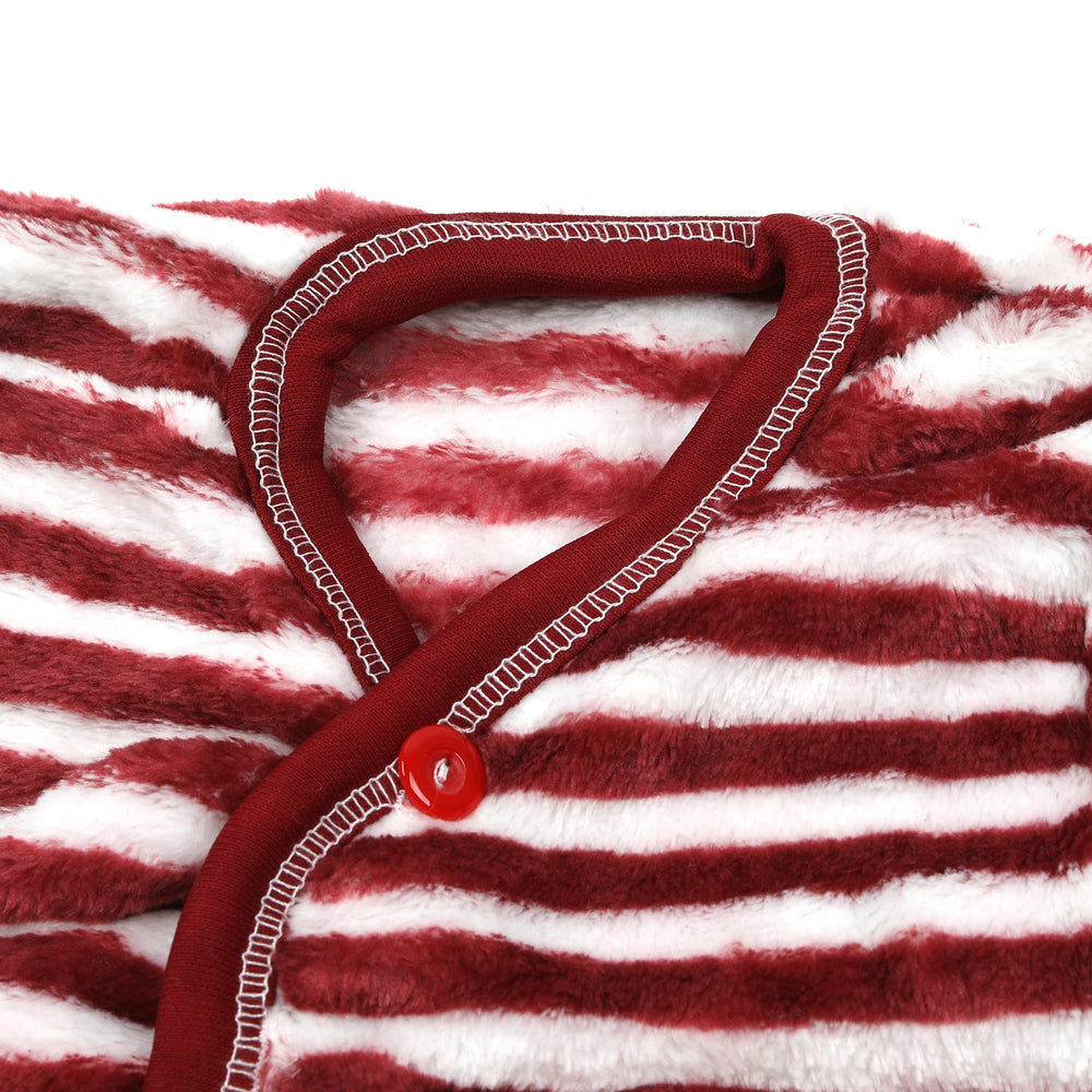 Newborn Boys 5PCS Suit - Maroon & Whit, Newborn Boys Sets & Suits, Chase Value, Chase Value