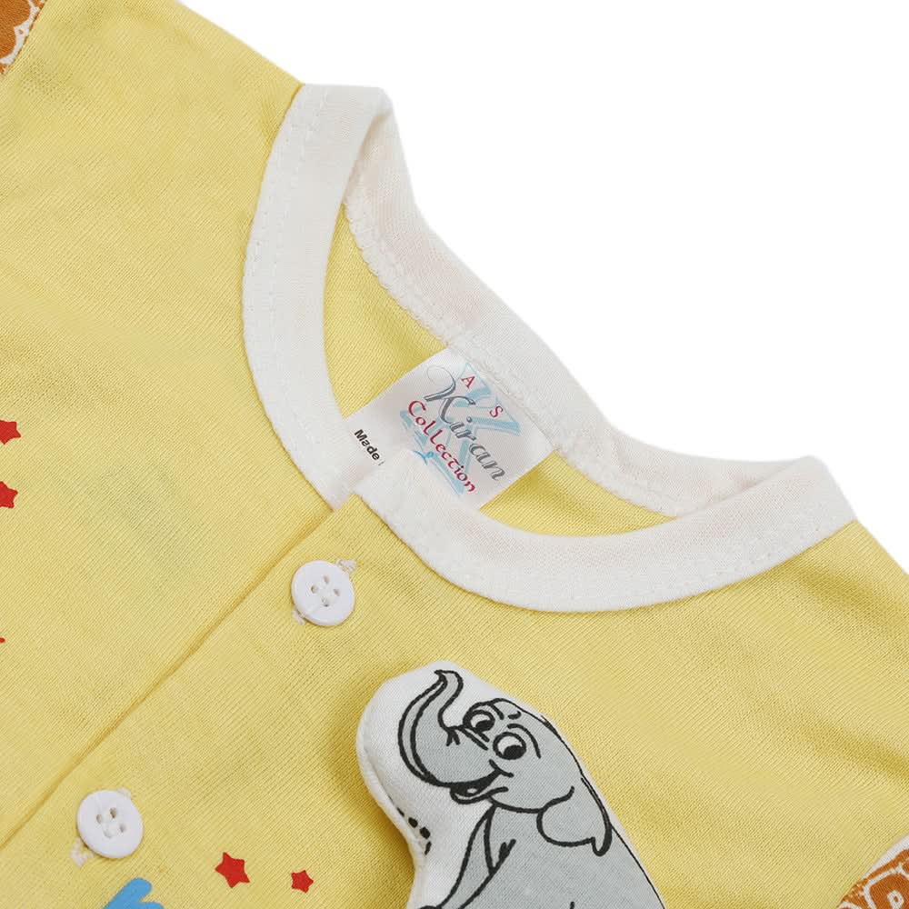 Newborn Boys Full Sleeves Suit - Yellow, Newborn Boys Sets & Suits, Chase Value, Chase Value