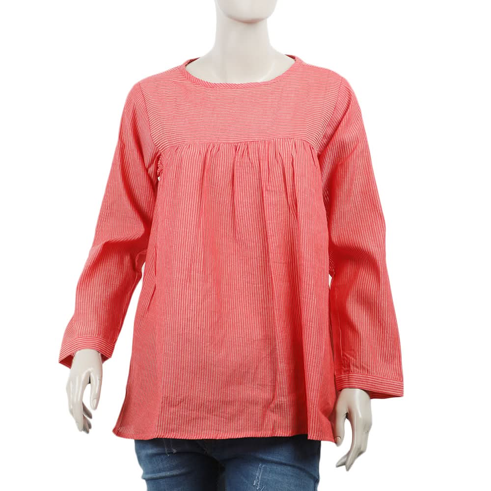 Women's Western Top - Red, Women T-Shirts & Tops, Chase Value, Chase Value