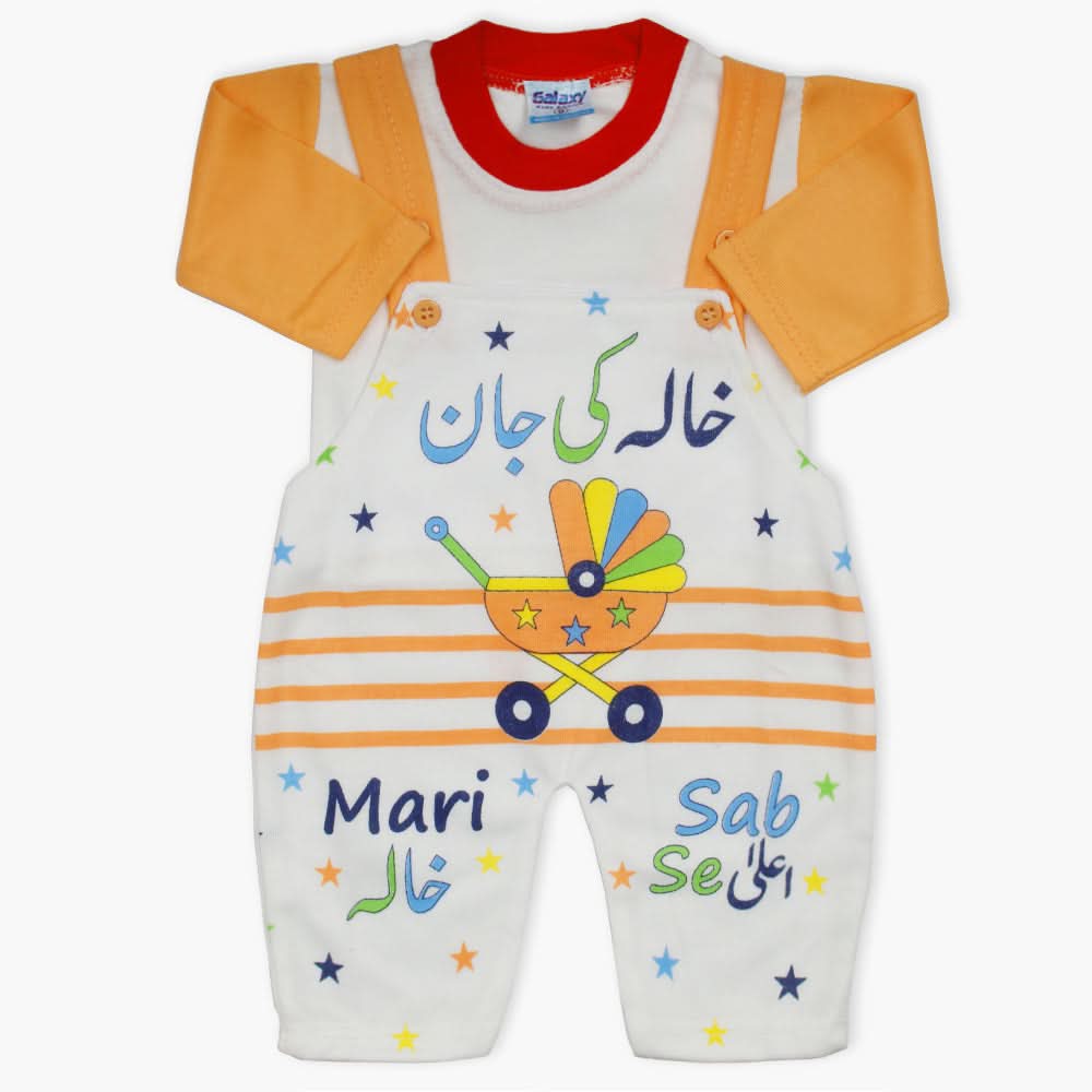 Newborn Boys Romper - Orange, Newborn Boys Winterwear, Chase Value, Chase Value