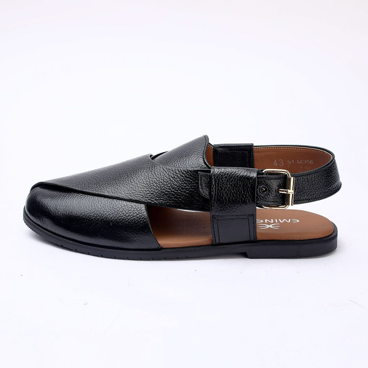 Men's Peshawari Sandal - Black, Men's Sandals, Chase Value, Chase Value