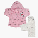 Newborn Girls Full Sleeves Suit - Pink, Newborn Girls Winterwear, Chase Value, Chase Value
