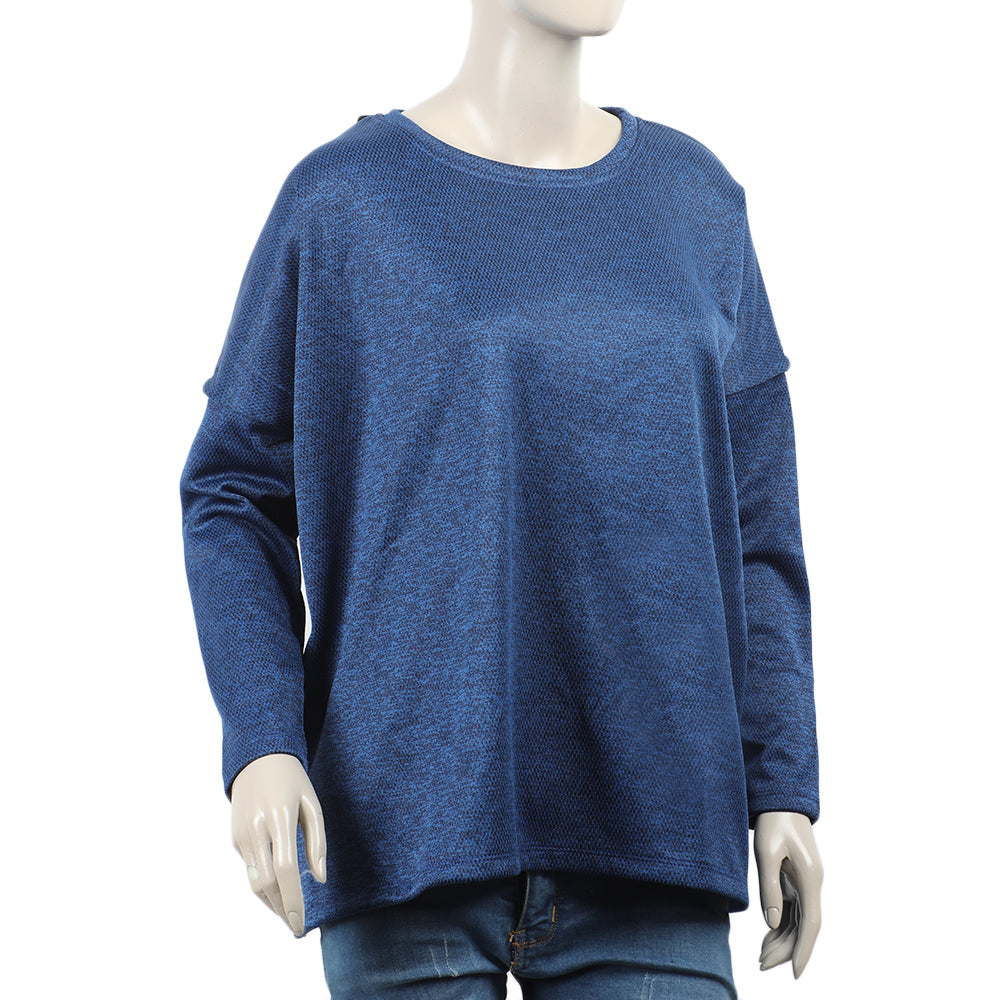 Eminent Women's Western Top - Blue, Women T-Shirts & Tops, Eminent, Chase Value