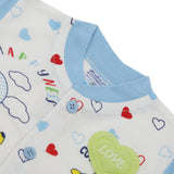 Newborn Boys Full Sleeves Suit - Blue, Newborn Boys Sets & Suits, Chase Value, Chase Value