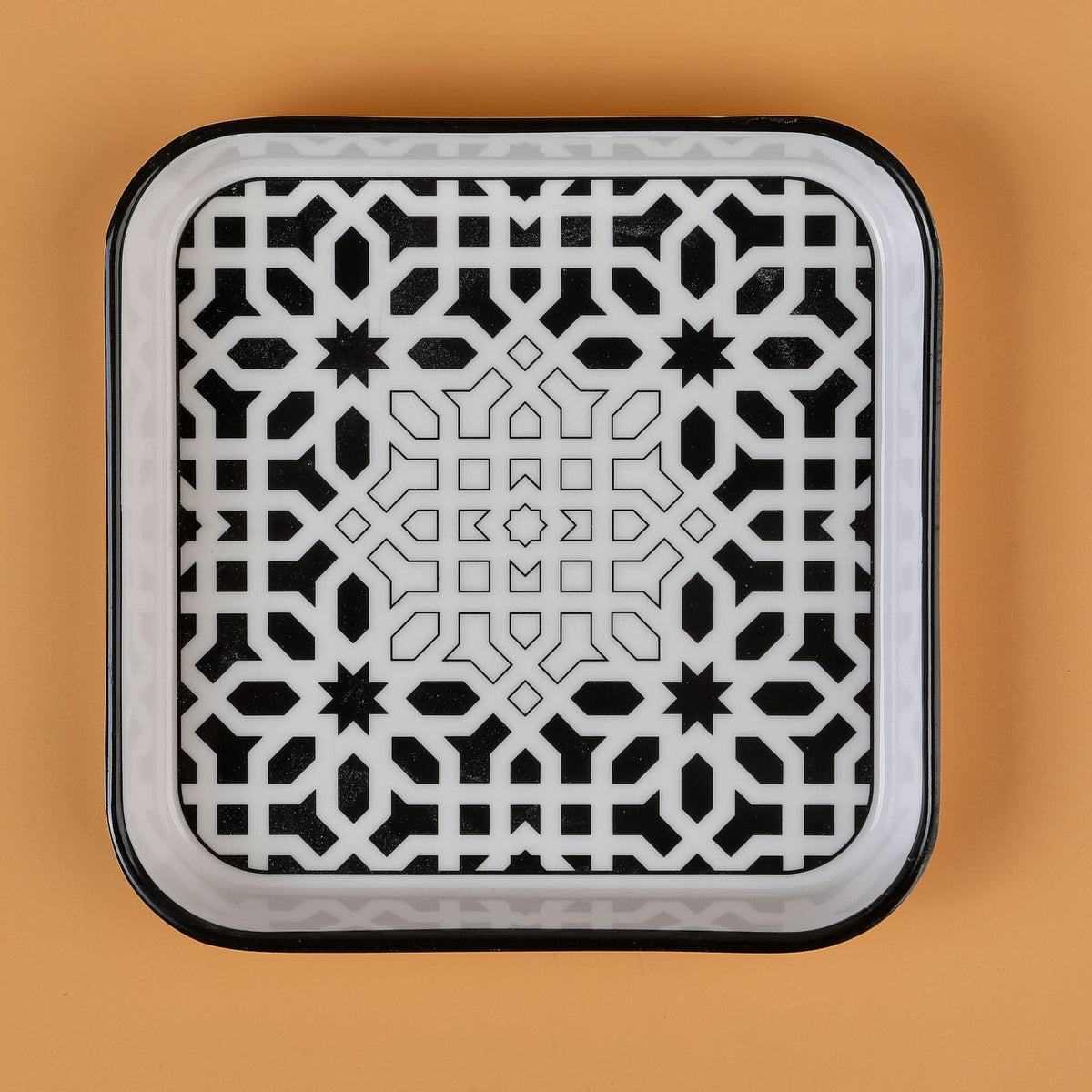 Royal Square Shape Melamine Serving Tray, Tray, Chase Value, Chase Value