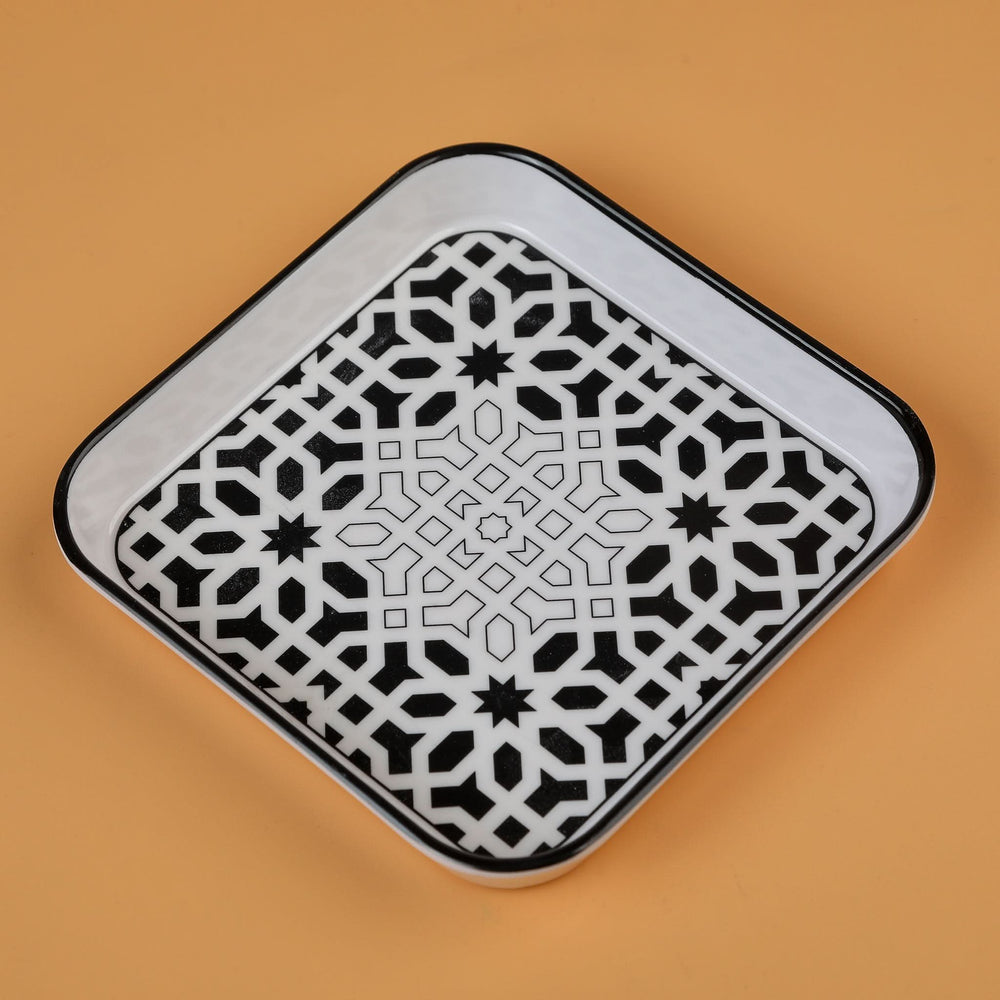 Royal Square Shape Melamine Serving Tray, Tray, Chase Value, Chase Value