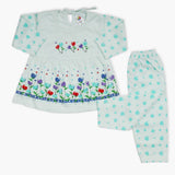 Newborn Girls Suit - Cyan, Newborn Girls Winterwear, Chase Value, Chase Value