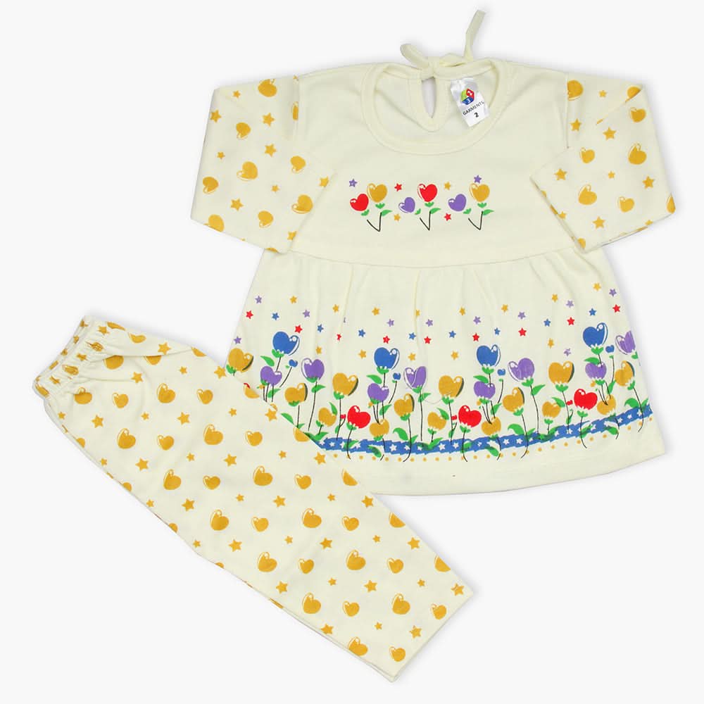 Newborn Girls Suit - Lemon, Newborn Girls Winterwear, Chase Value, Chase Value