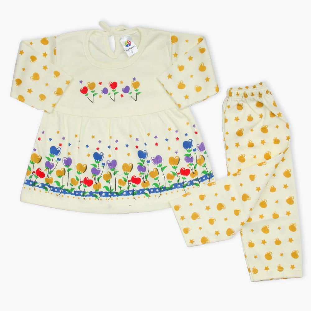 Newborn Girls Suit - Lemon, Newborn Girls Winterwear, Chase Value, Chase Value