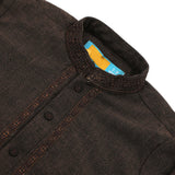 Eminent Boys Full Sleeves Shalwar Suits - Dark Brown, Boys Shalwar Kameez, Eminent, Chase Value