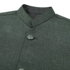 Boys Plain Waist Coat - Green