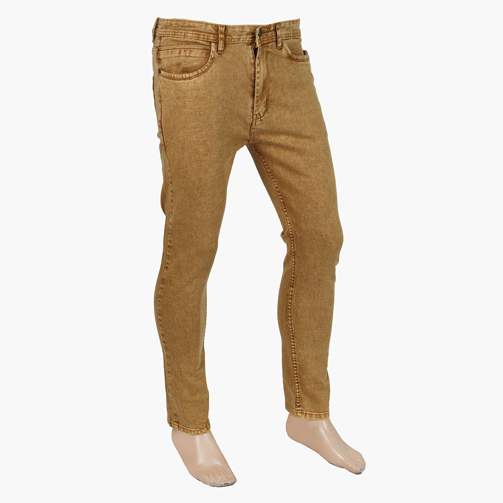 Men's Denim Pant - Brown, Men's Casual Pants & Jeans, Chase Value, Chase Value