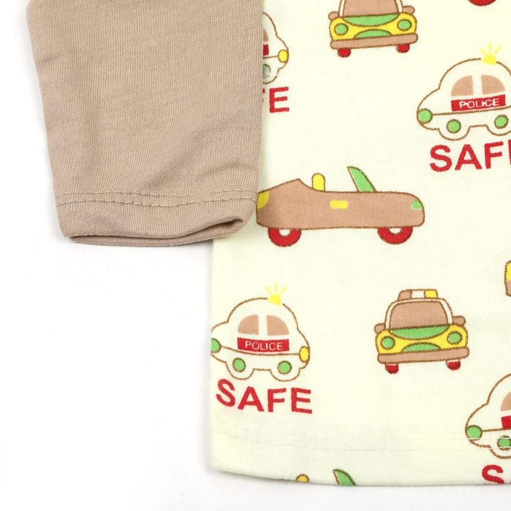 Newborn Boys Full Sleeves Suit - Light Brown, Newborn Boys Sets & Suits, Chase Value, Chase Value