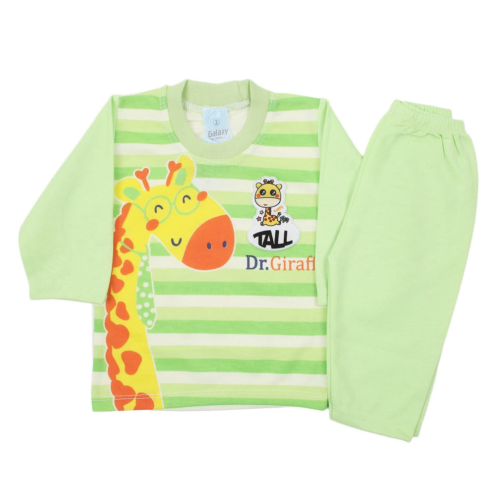 Newborn Boys Full Sleeves Suit - Green, Newborn Boys Sets & Suits, Chase Value, Chase Value