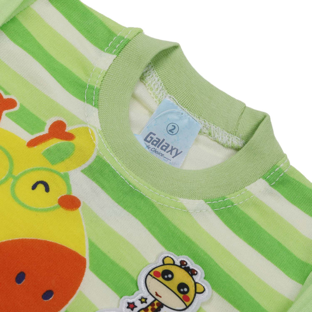 Newborn Boys Full Sleeves Suit - Green, Newborn Boys Sets & Suits, Chase Value, Chase Value