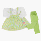 Newborn Girls Full Sleeves Suit - Green, Newborn Girls Winterwear, Chase Value, Chase Value