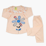 Newborn Girls Full Sleeves Suit - Peach, Newborn Girls Winterwear, Chase Value, Chase Value