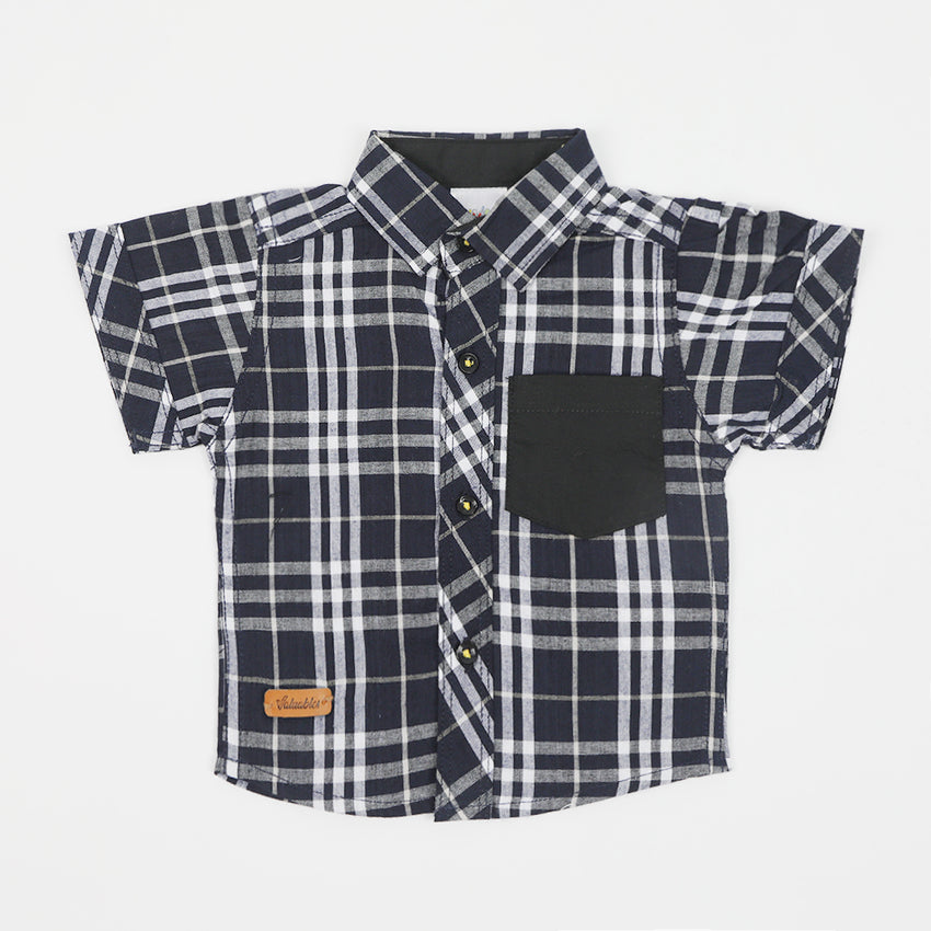 Newborn Boy Shirt - Black