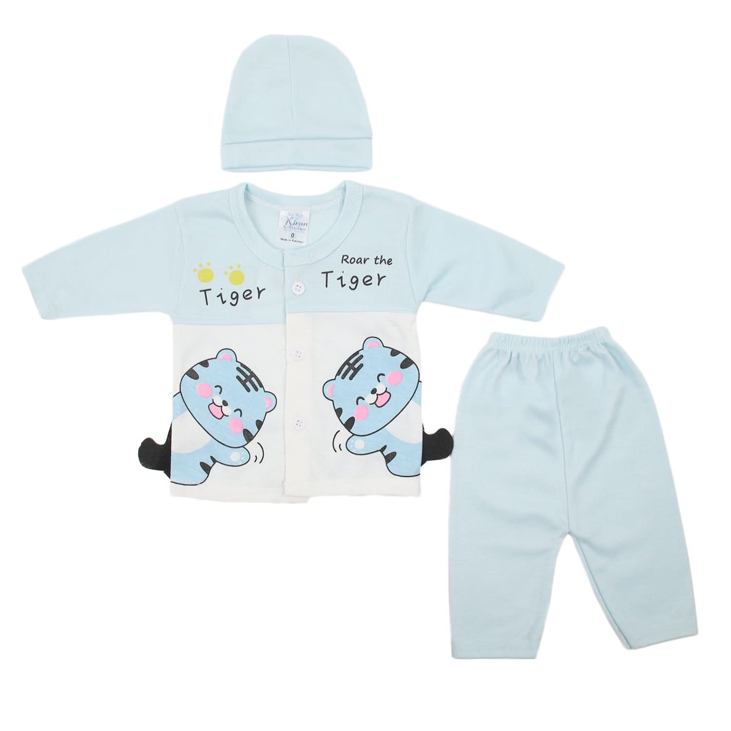 Newborn Boys Full Sleeves Suit - Blue, Newborn Boys Sets & Suits, Chase Value, Chase Value